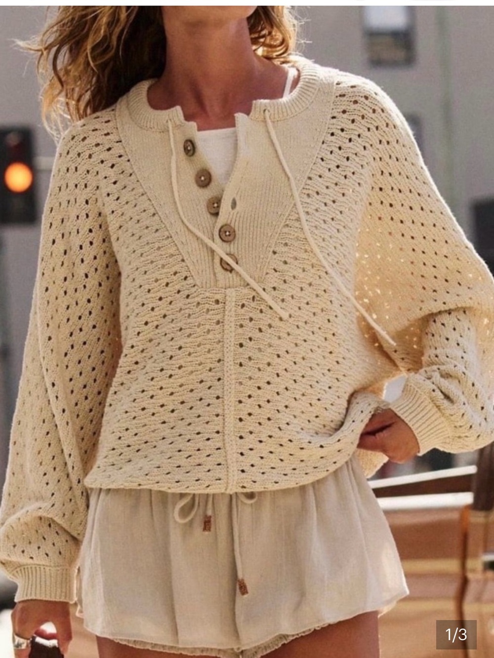 Free People Cabrera Sweater Small